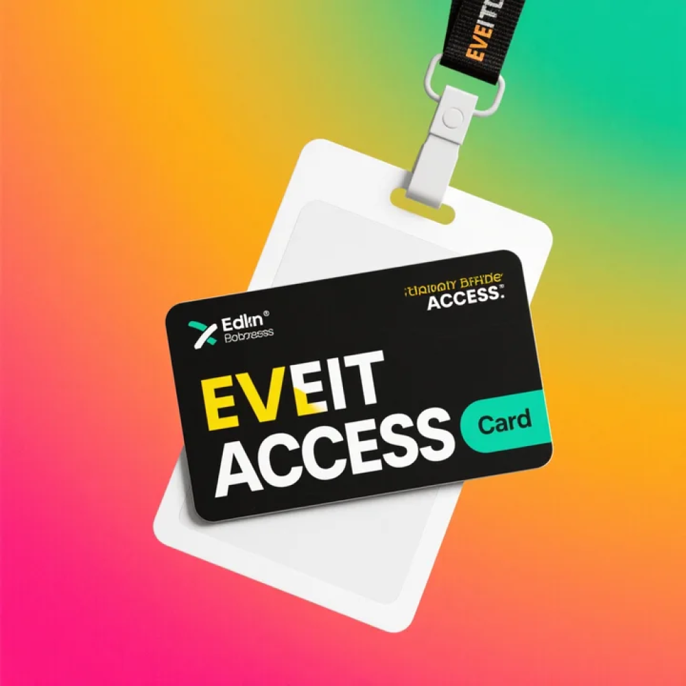 Black Style Event Pass Card