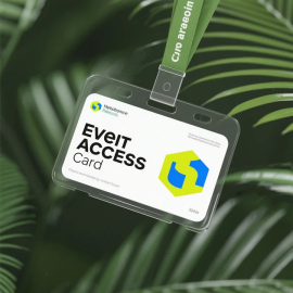 Plastic Event Pass Card